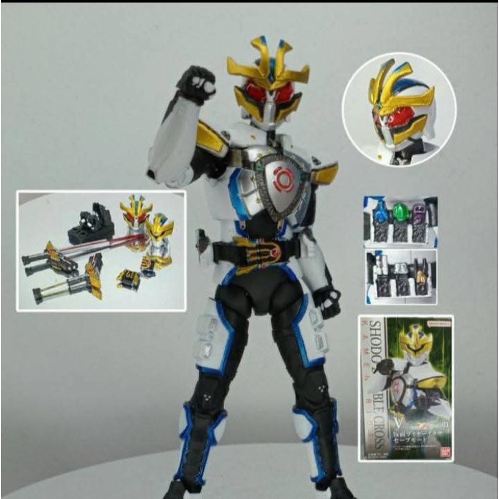 shodo xx kamen rider ixa repaint detailing resin bib