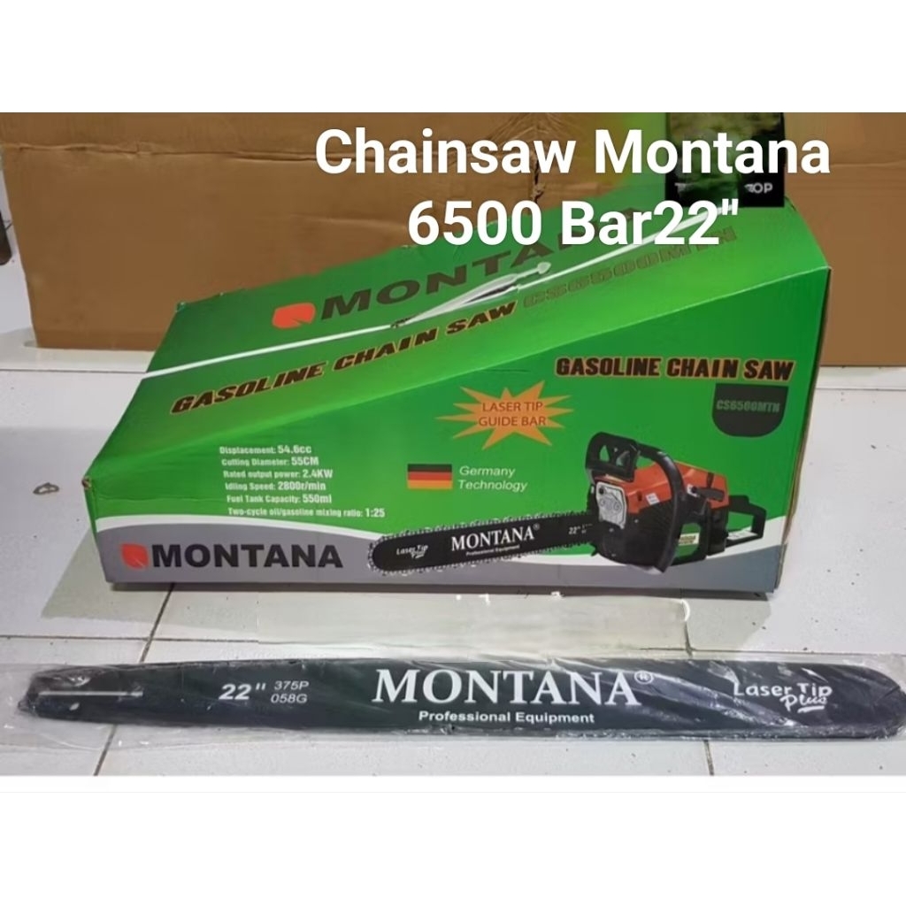 Chainsaw Montana 6500 Bar Baja 22" 2Tak