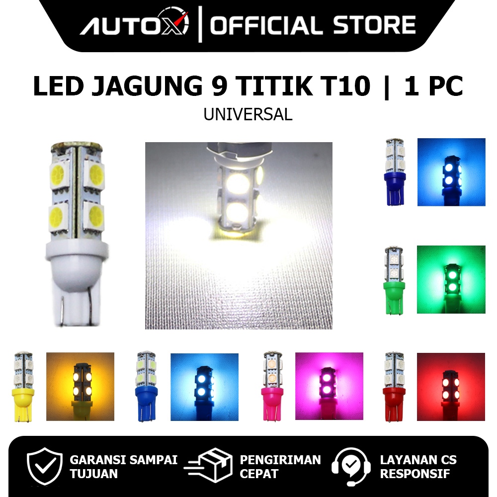 Lampu LED Jagung T10 Vario 125 150 & Beat Pop Street & Scoopy & Mio S M3 & Tiger & ADV & Supra & RX 