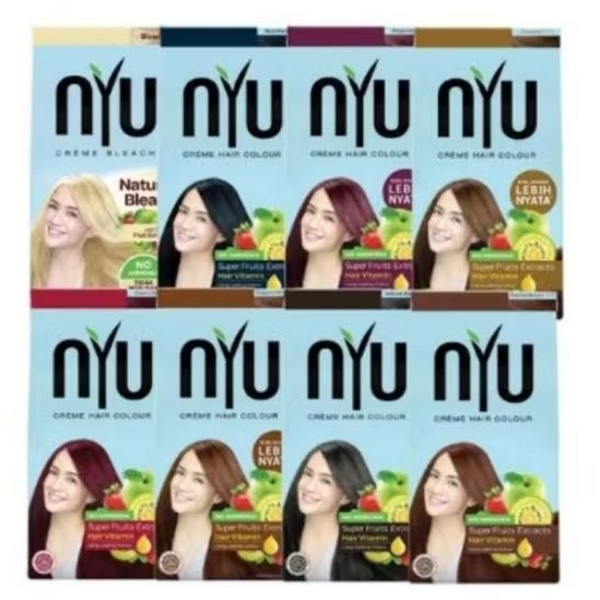 NYU Cream Hair Colour box
