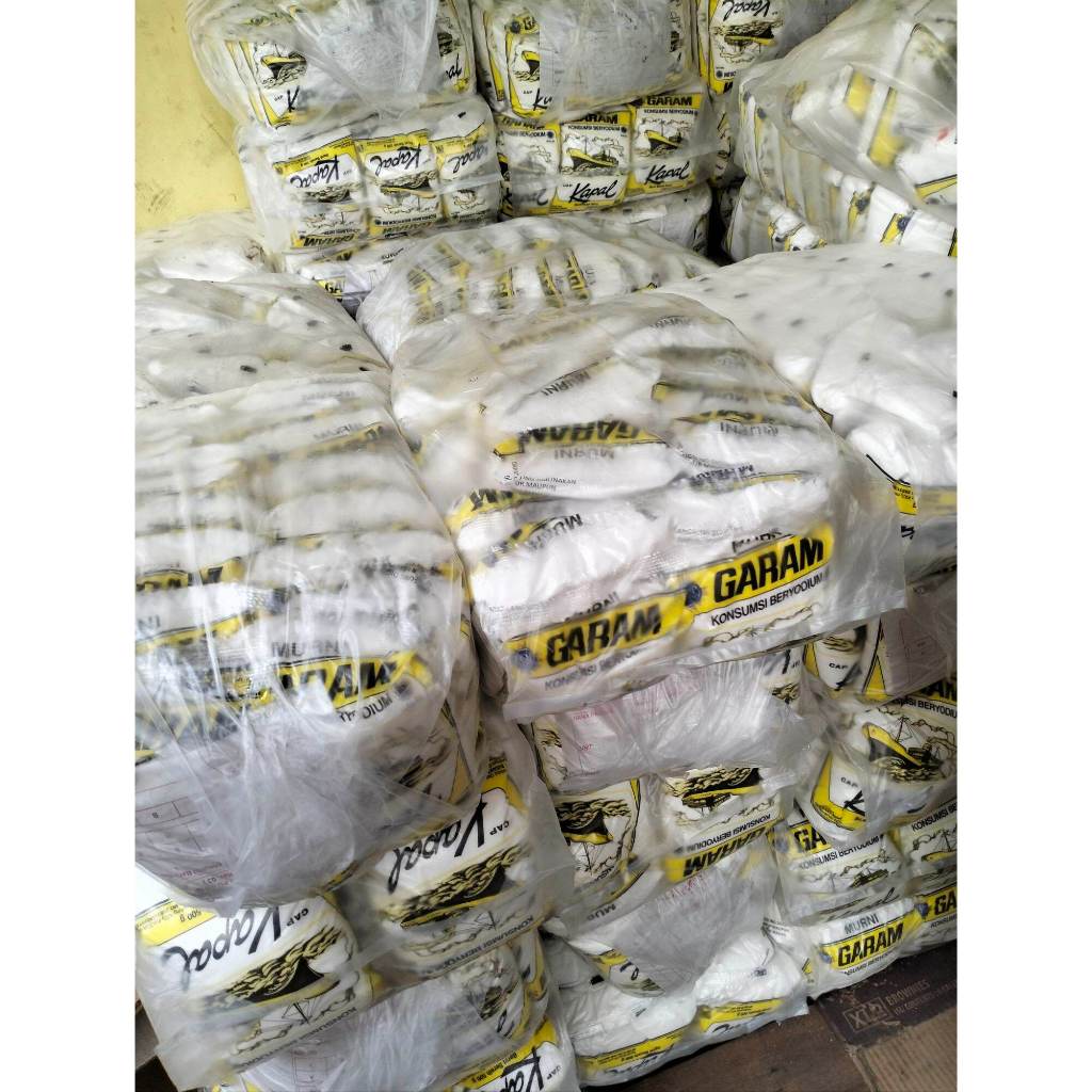 

garam cap kapal 500g 1 ball isi 20pcs paket hemat