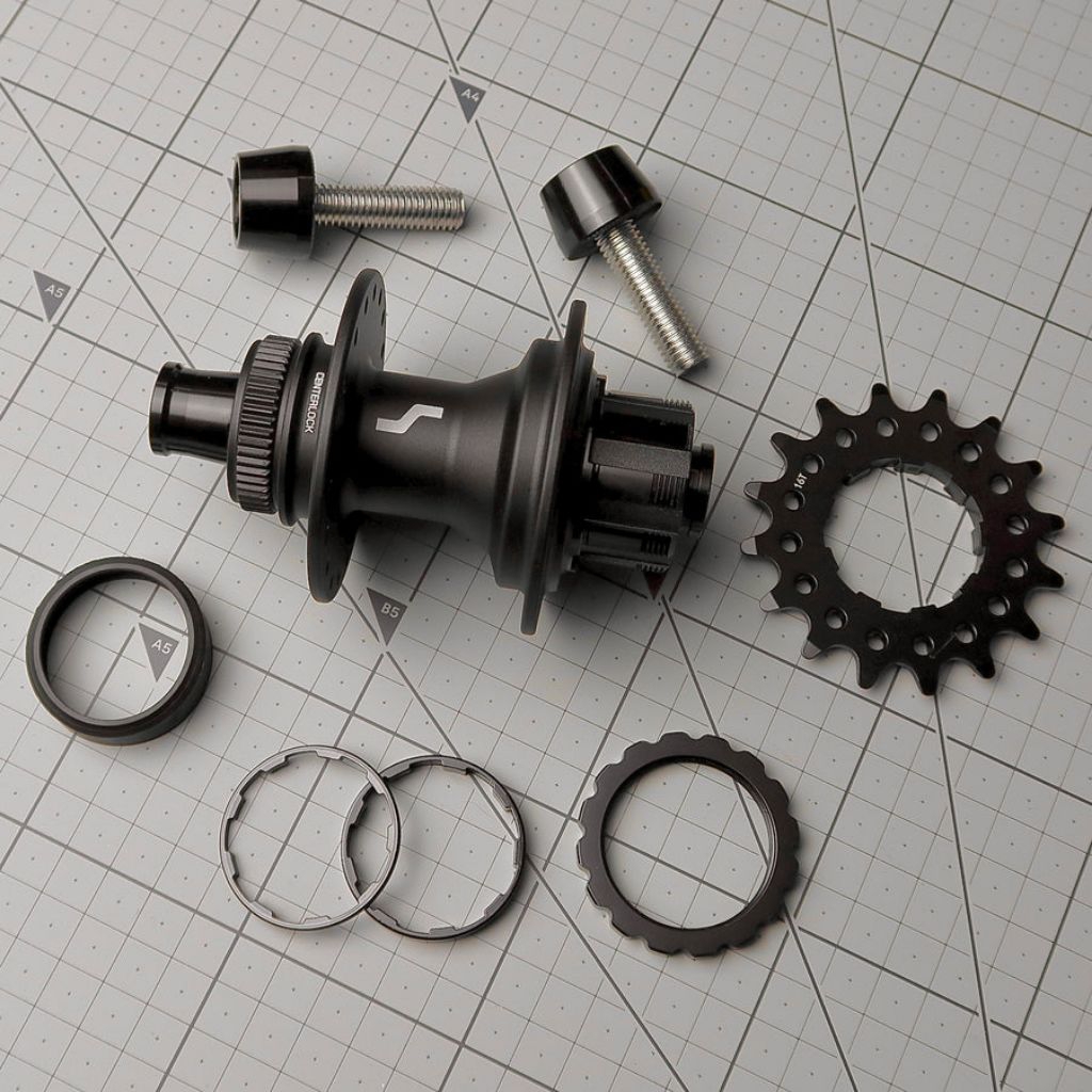 Freehub Belakang Strummer HBR 250CL 36H BMX With COG 16T 6 Pawl Bearing Sepeda BMX Rear