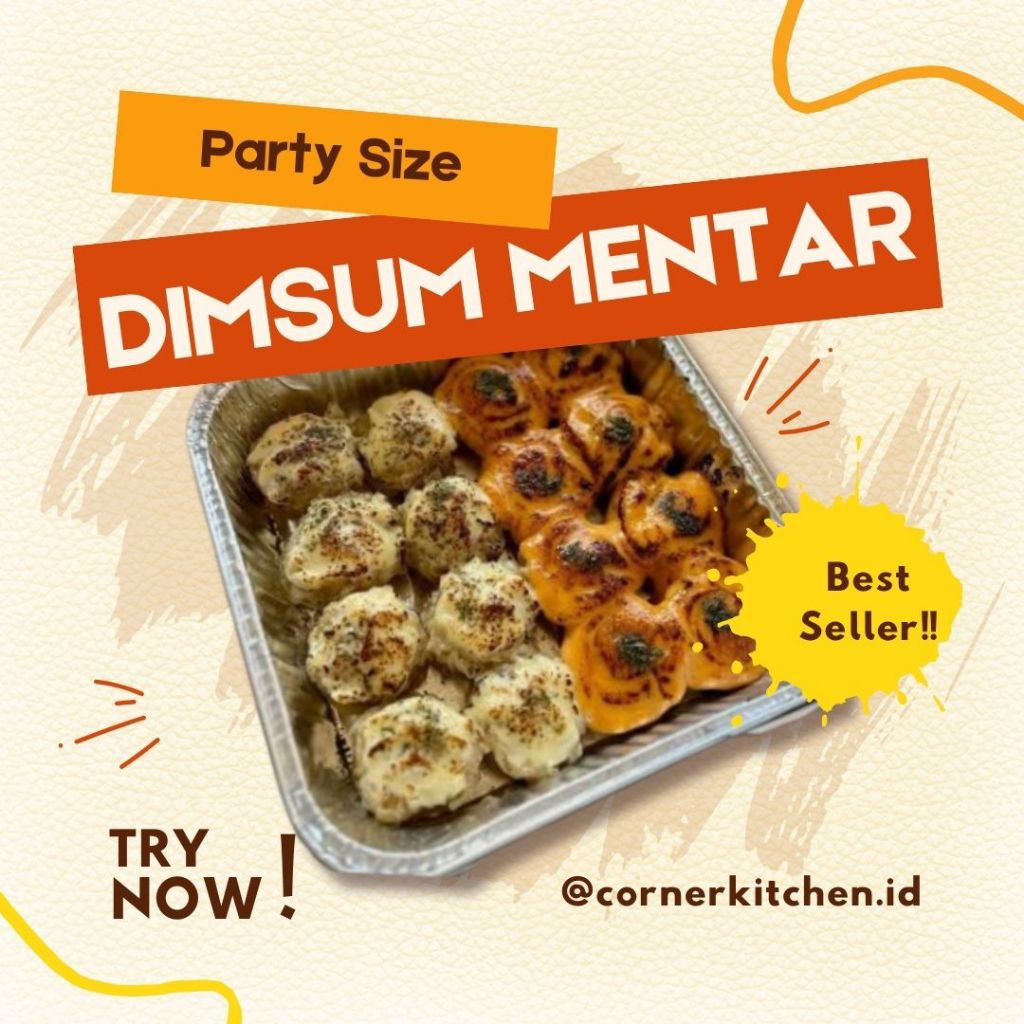 

Dimsum Mentai Tartar Party Size isi 16 - Corner Kitchen