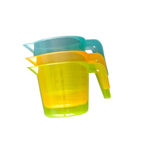 GELAS TAKAR 500ML / GELAS UKUR 500 ML / GELAS PLASTIK 500ML / GELAS PLASTIK SETENGAH LITER