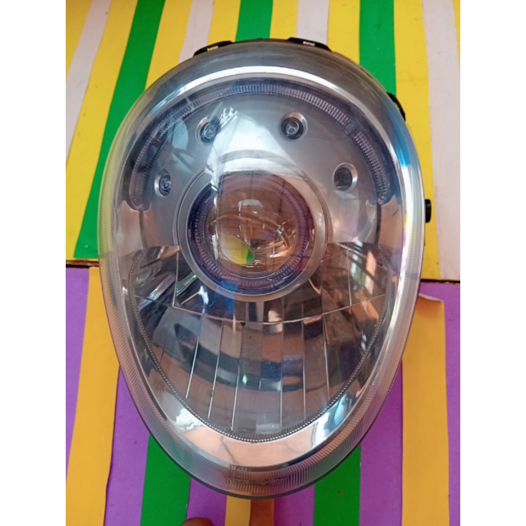 reflektor lampu depan Scoopy fi 2013-2016 original second