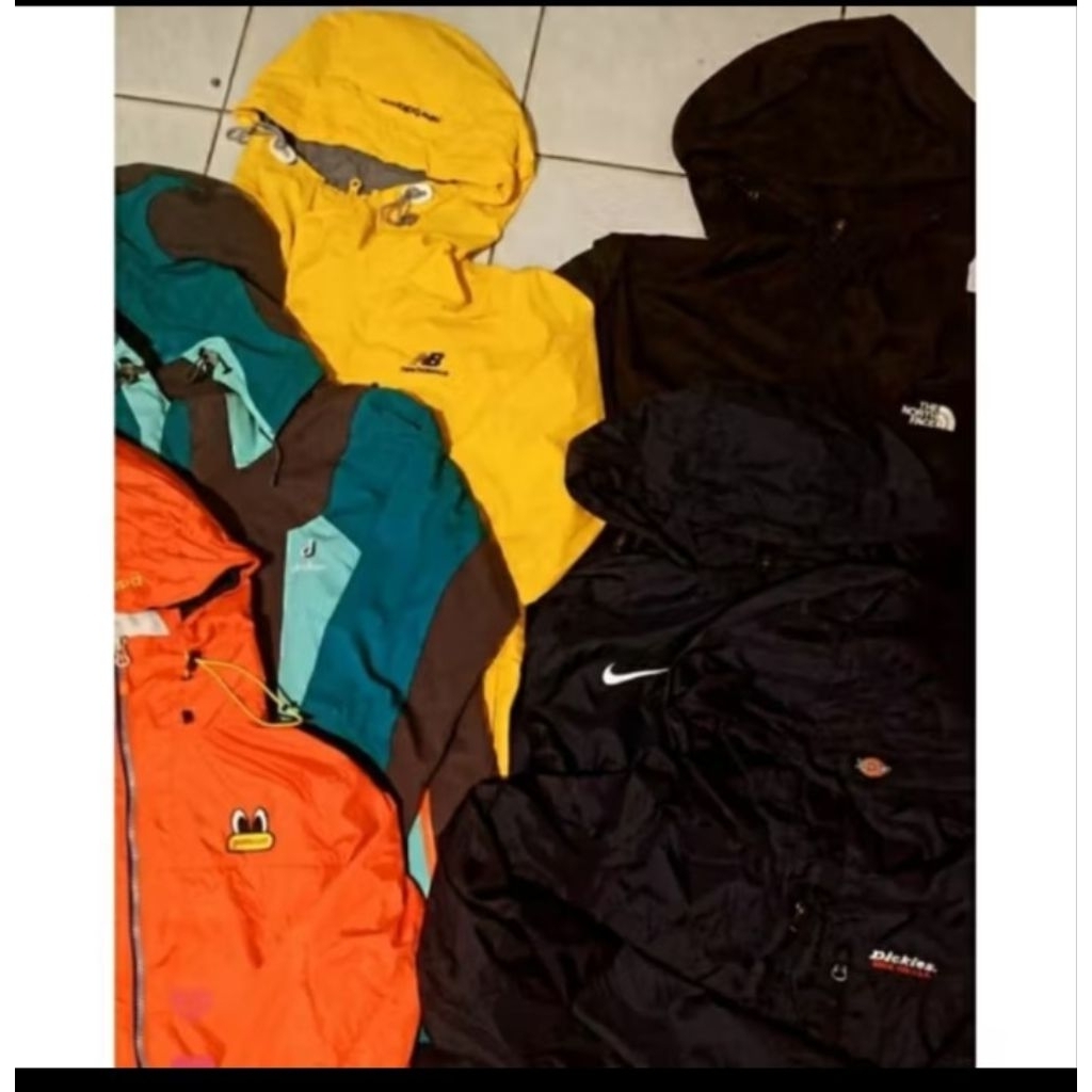 jaket vintage jaket outdoor jaket casual jaket colorblock