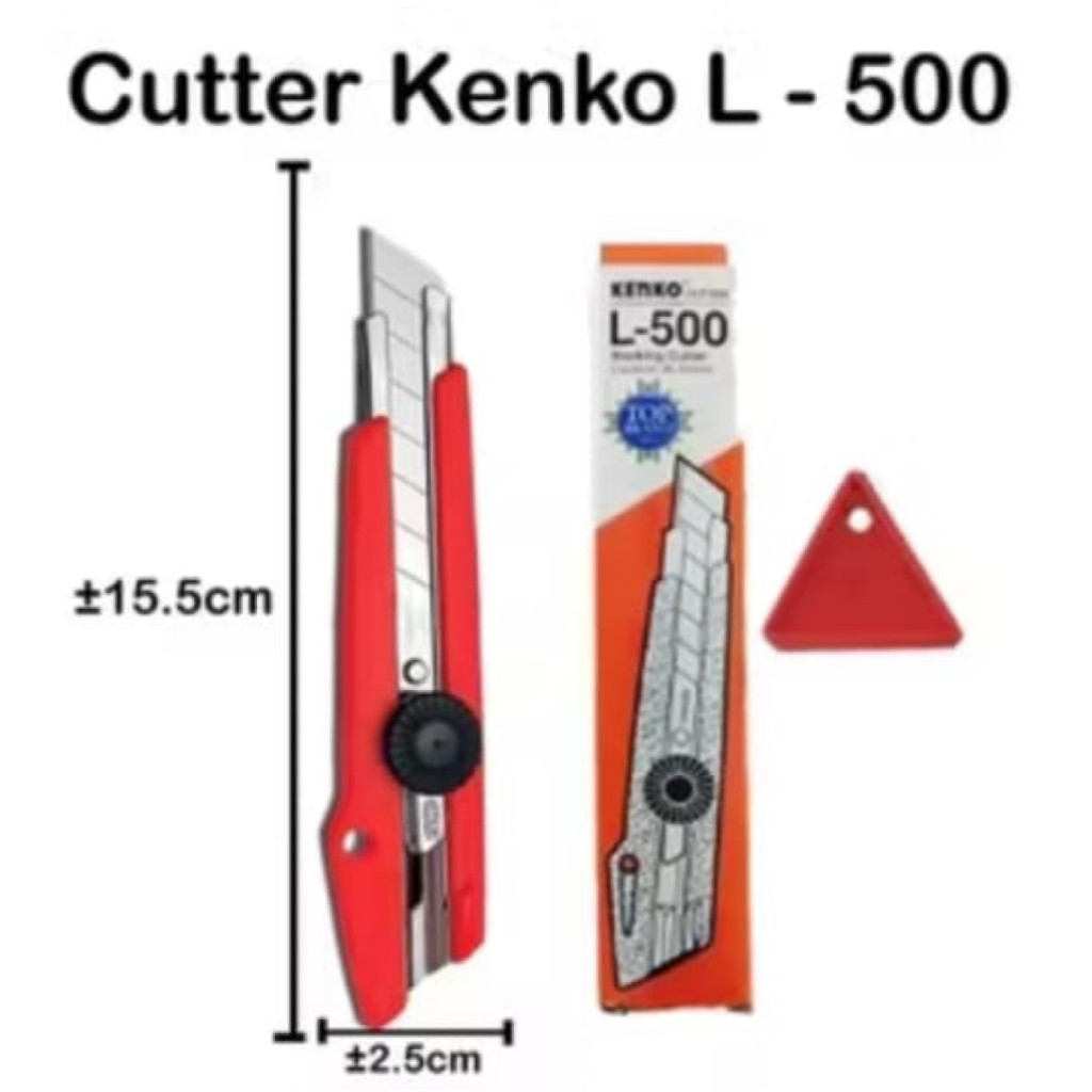 

1set Cutter Kenko L-500 Besar dengan Mata Pisau Terpasang