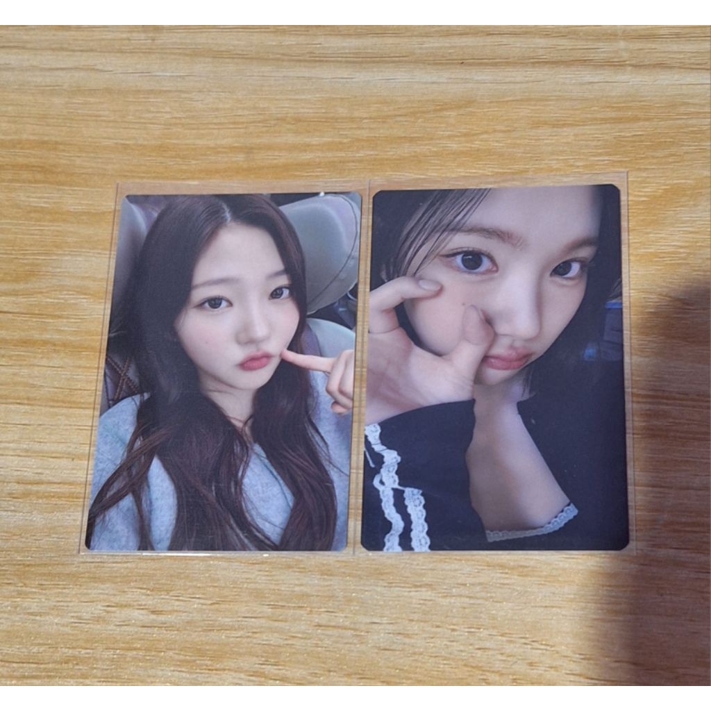 Photocard Hearts2Hearts Official Jiwoo&Stella