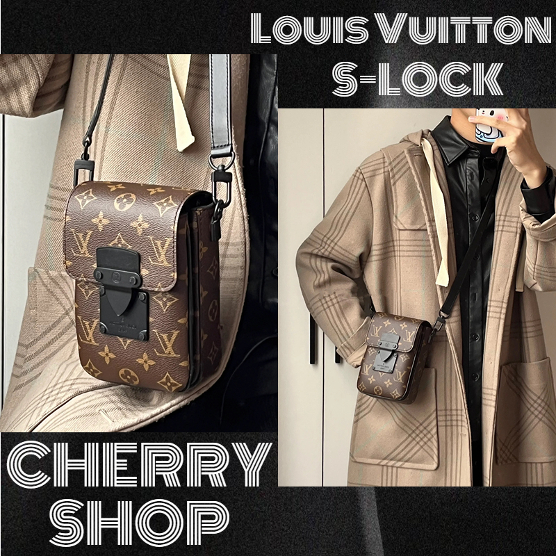 Louis Vuitton TAS MINI VERTIKAL S-LOCK Louis Vuitton Tas bahu/tas selempang pria