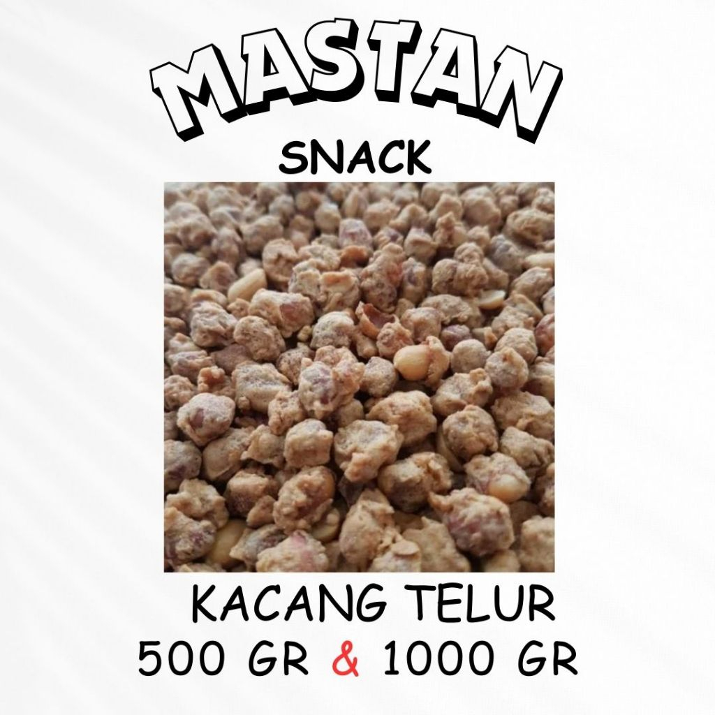 

[500gr & 1kg] Kacang Telor Kribo Spesial Medan