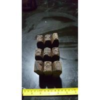 

KETOK ANGKA PAHAT STEMPEL NUMBER PUNCH KAYU BESI UKIR NOMOR PON MM ORI