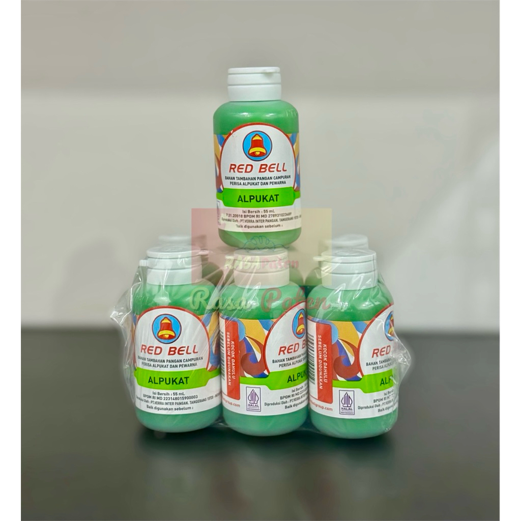 

RED BELL PASTA 55 ml ALPUKAT Halal BPOM RI COD Satuan / Lusinan