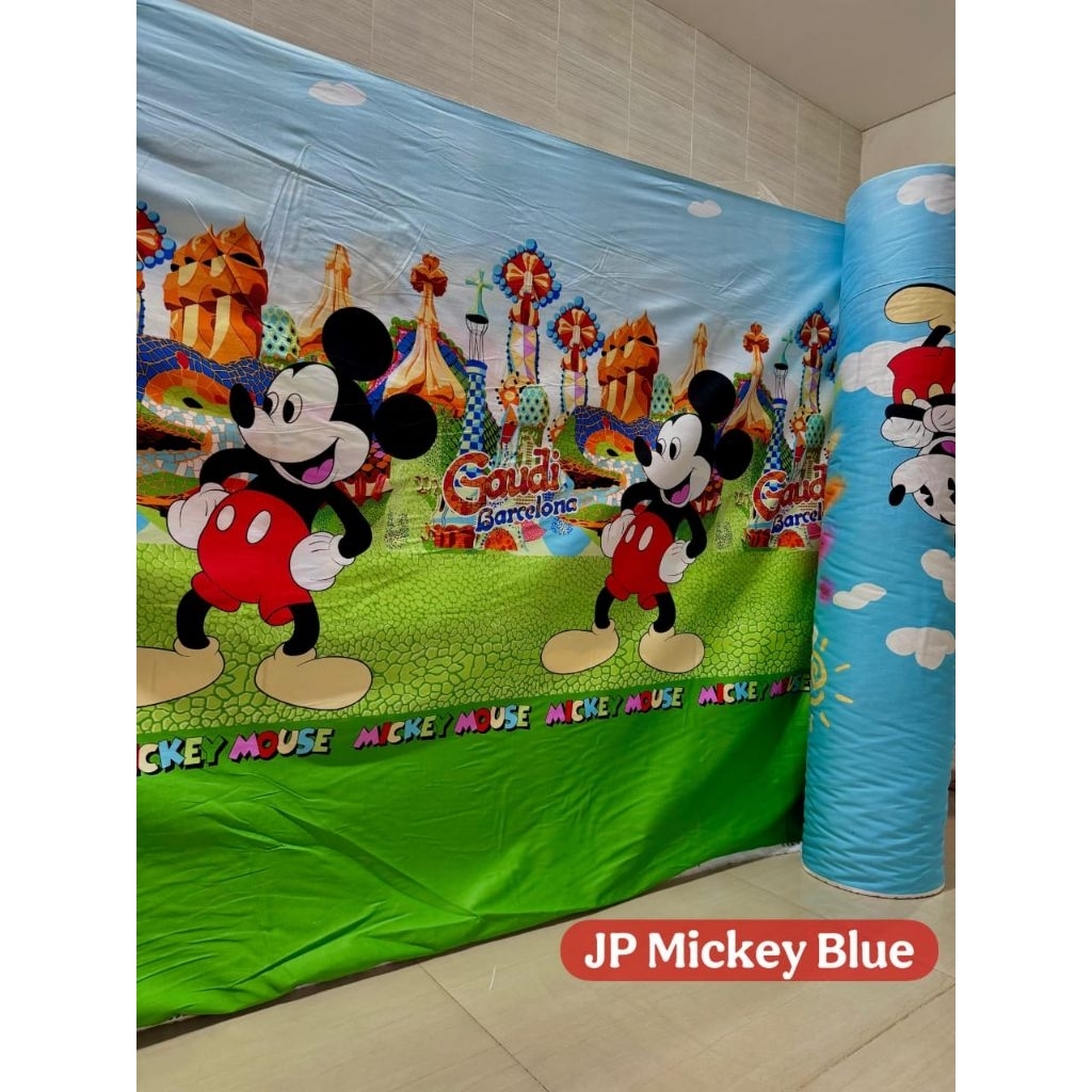 SPREI KATUN JEPANG MICKEY MINNIE MOUSE