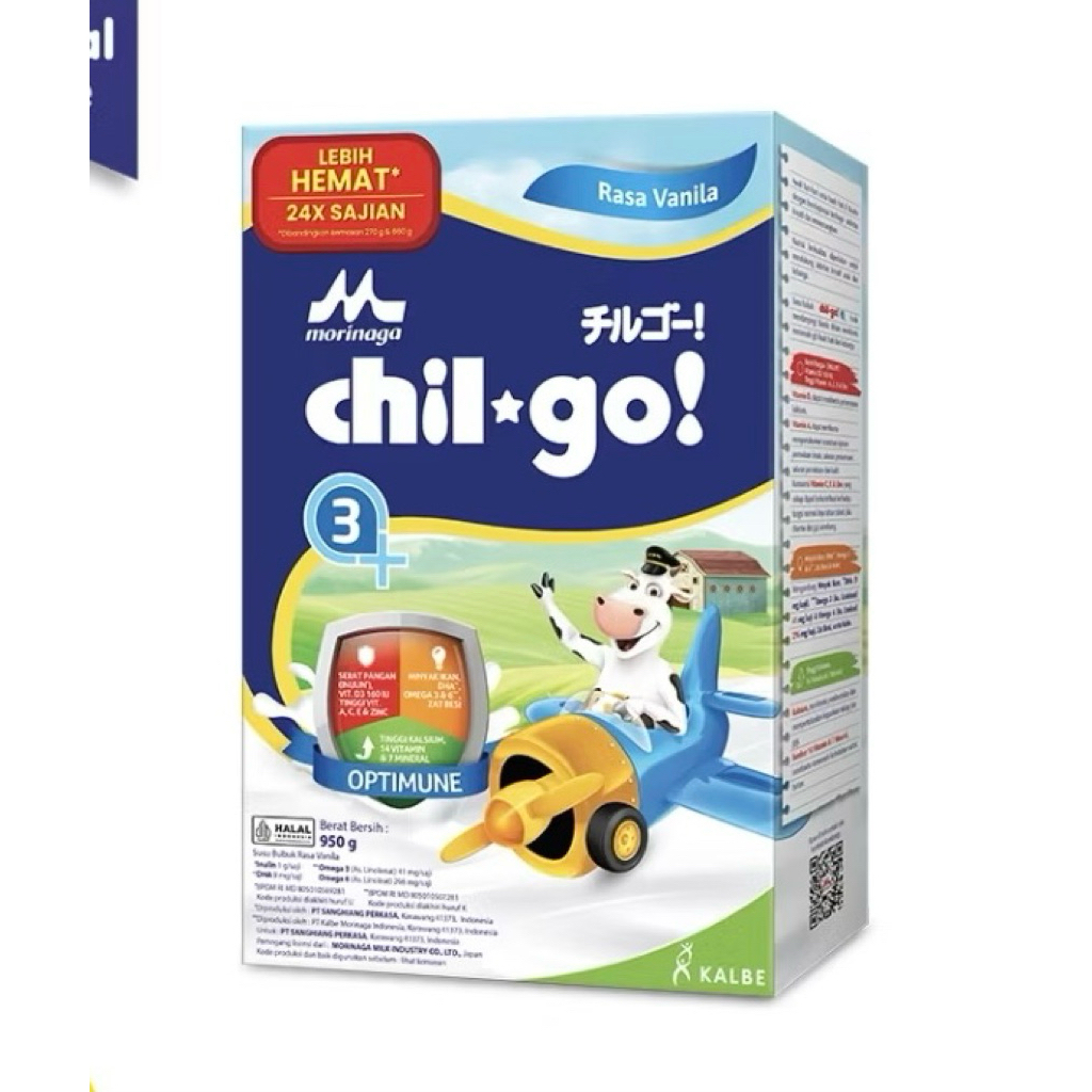 

CHIL GO 3+ VANILA 950GR