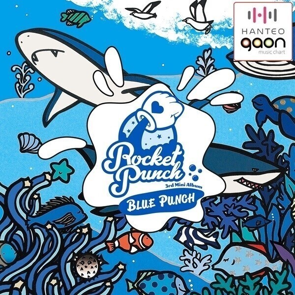 [PO REG] ROCKET PUNCH 3rd Mini Album - BLUE PUNCH