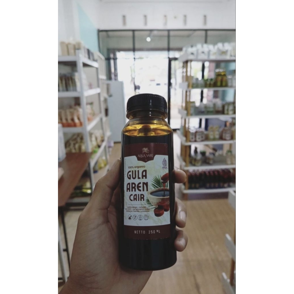 

Gula Aren Cair organik praktis enak untuk masak rujak jamu pemanis alami sehat