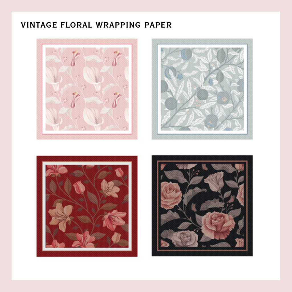 

Wrapping Paper Motif Bunga | Kertas Bunga | Kertas Kado