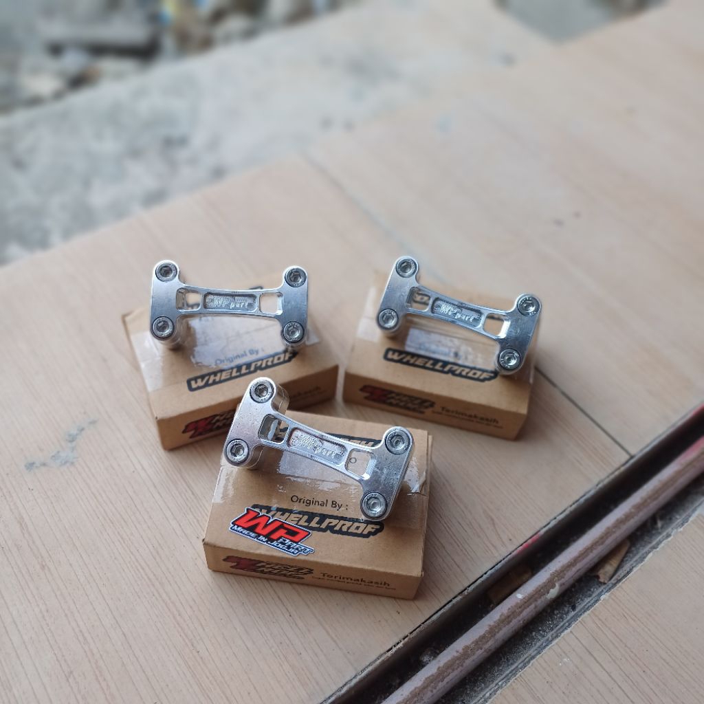Raiser Jepitan Stang CNC By WP Whellprof Tinggi Sama Dengan CBR LED