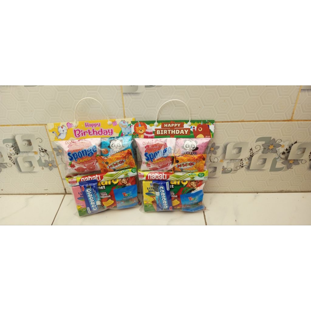 

Hampers Snack Ultah Anak/Bingkisan Snack Ulang Tahun Anak J