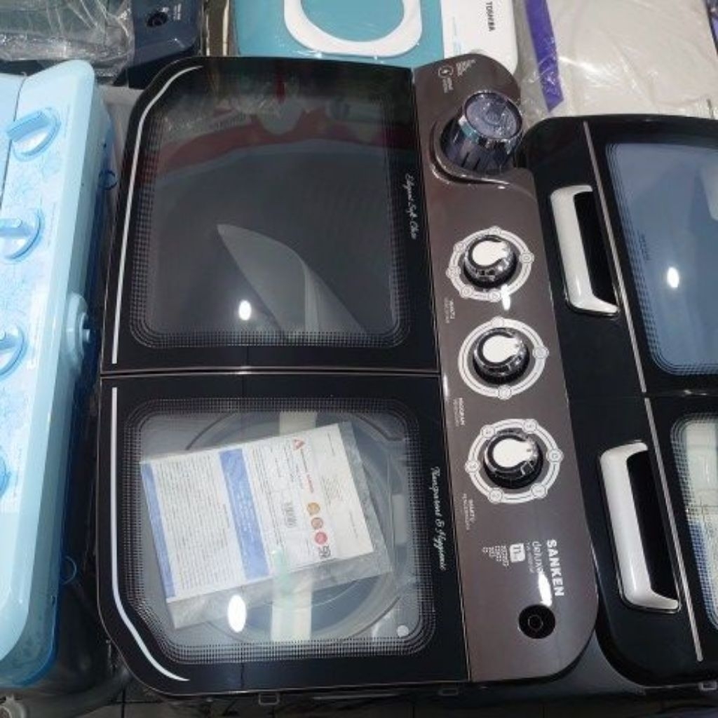 MESIN CUCI 2 TABUNG SANKEN 11KG 1155