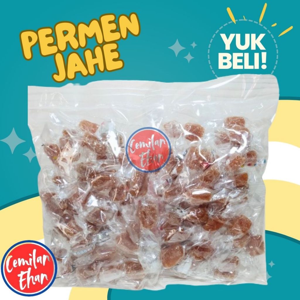 

Permen Jahe - 1kg Permen Jadul Hangat Untuk Badan