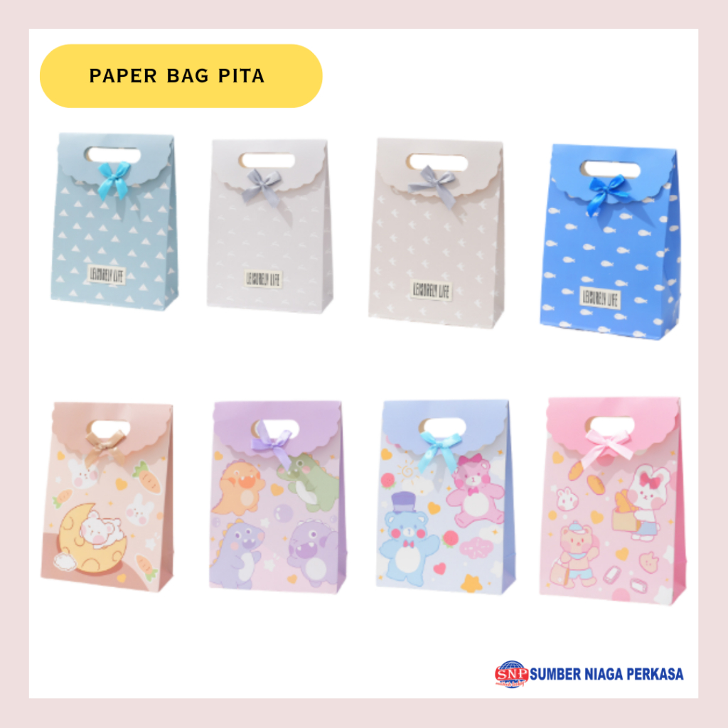 

Paper Bag Pita | Kantong Kado Bingkisan Hadiah | Goodie Bag Paperbag