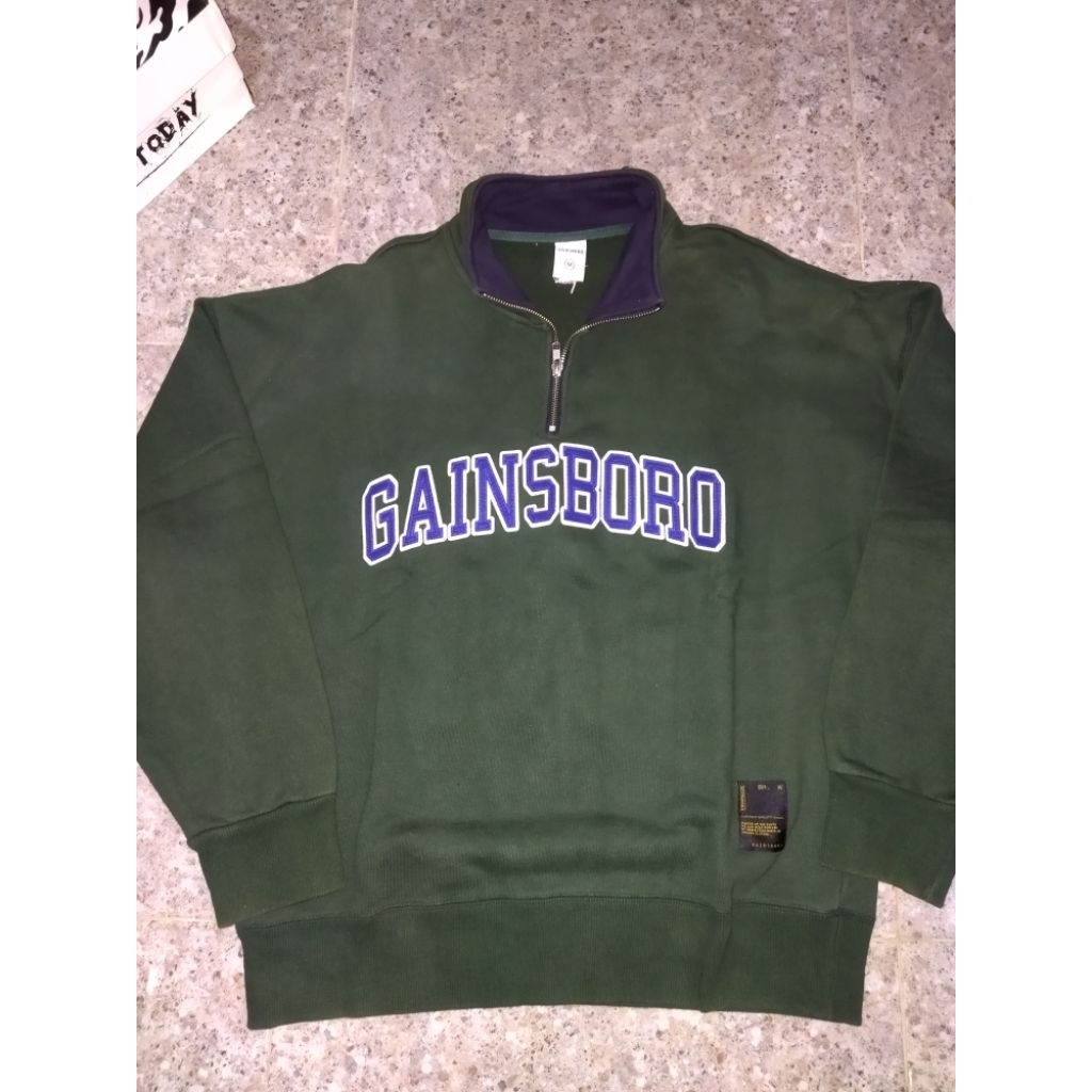 Half zipper Gainsboro Green