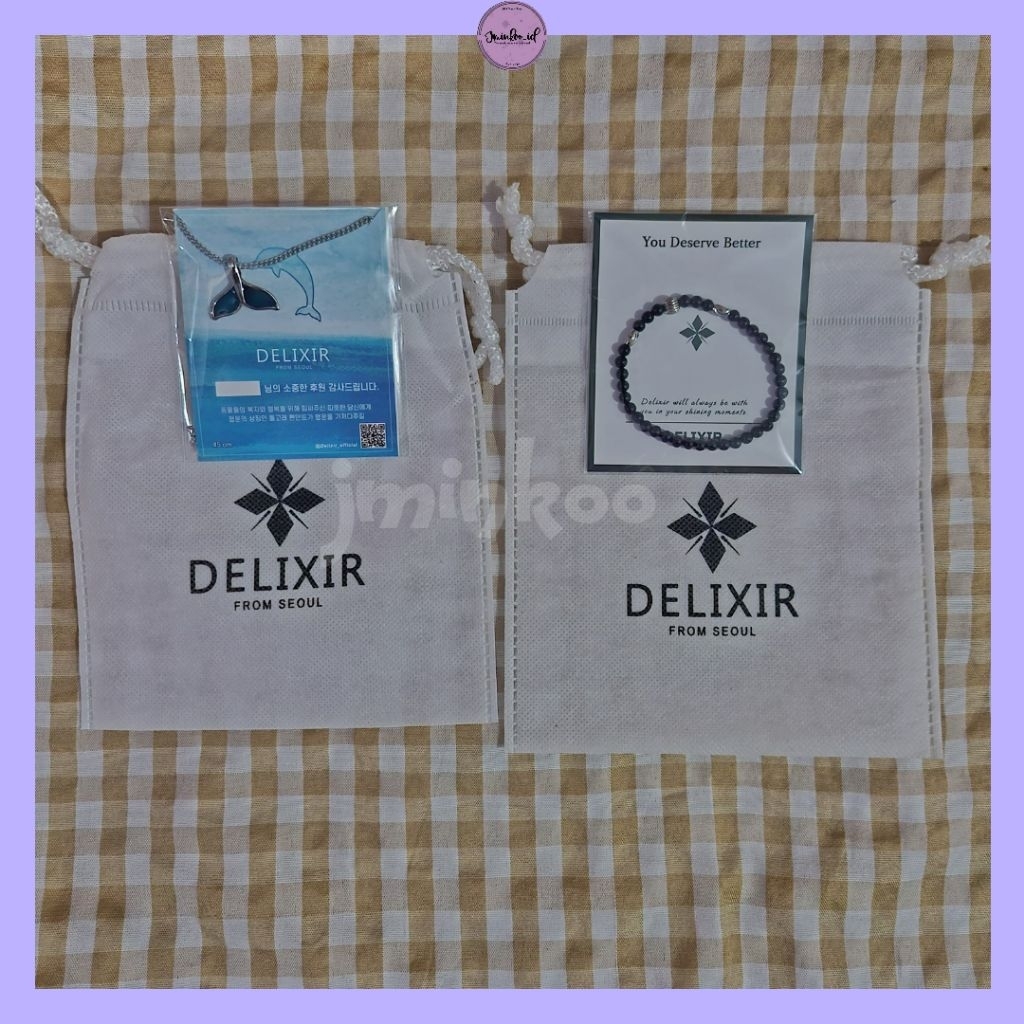 [READY STOCK] DELIXIR NECKLACE AND BRACELET