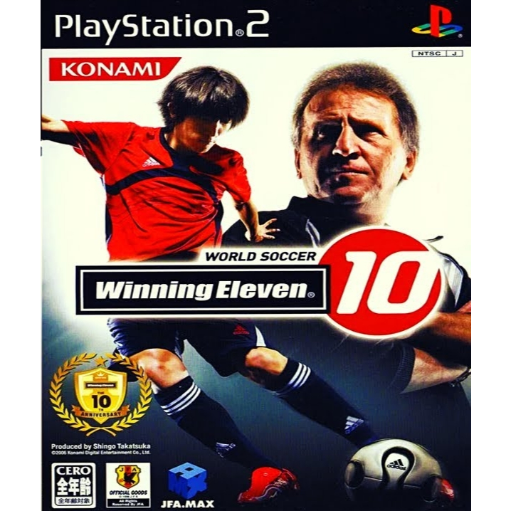 KASET PS2 WINNING ELEVEN 10