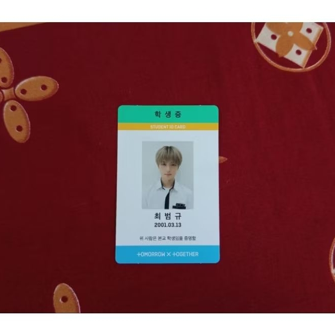 (OFFICIAL) TXT BEOMGYU ID CARD The Dream Chapter: Magic