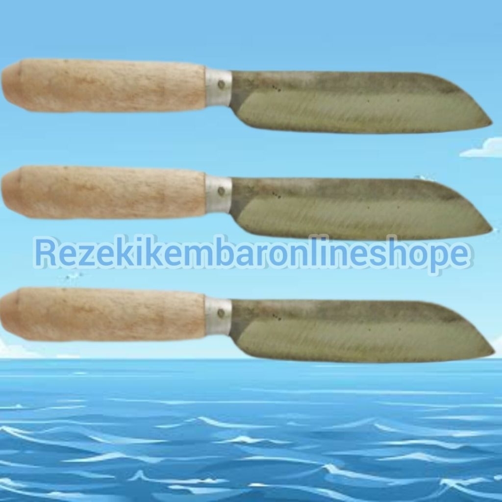 Pisau Dapur Besi/Pisau Baja Tebal Dan Tipis