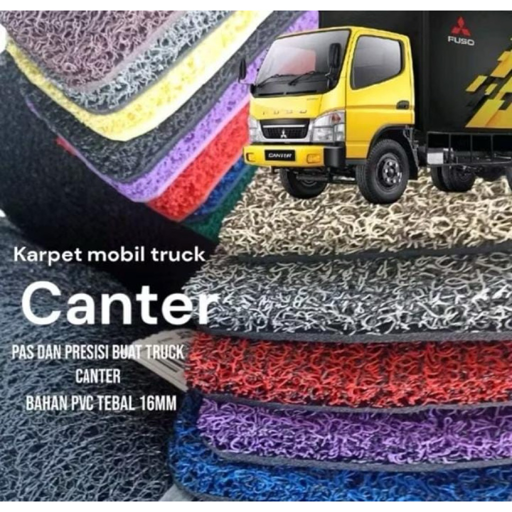 karpet mobil mie truck canter truck dyna