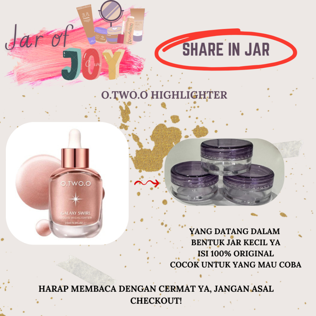 

[SHARE IN JAR] O.TWO.O LIQUID HIGHLIGHTER