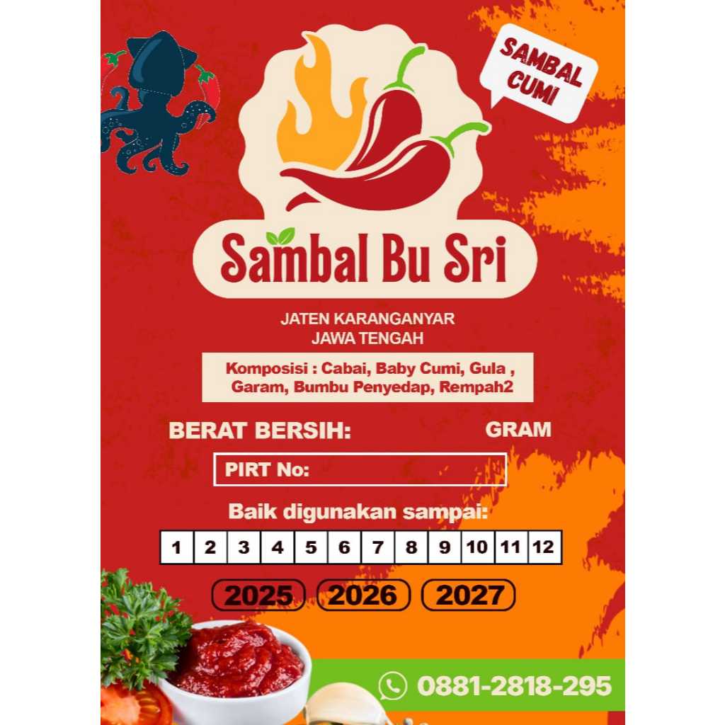 

Sambal Cumi