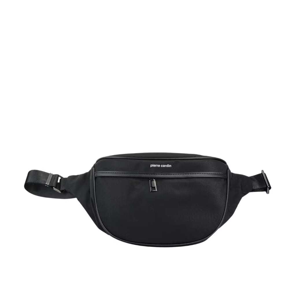 Pierre Cardin Tas Pinggang Pria Selempang Waist Bag Hitam 9112832901BLA-Black