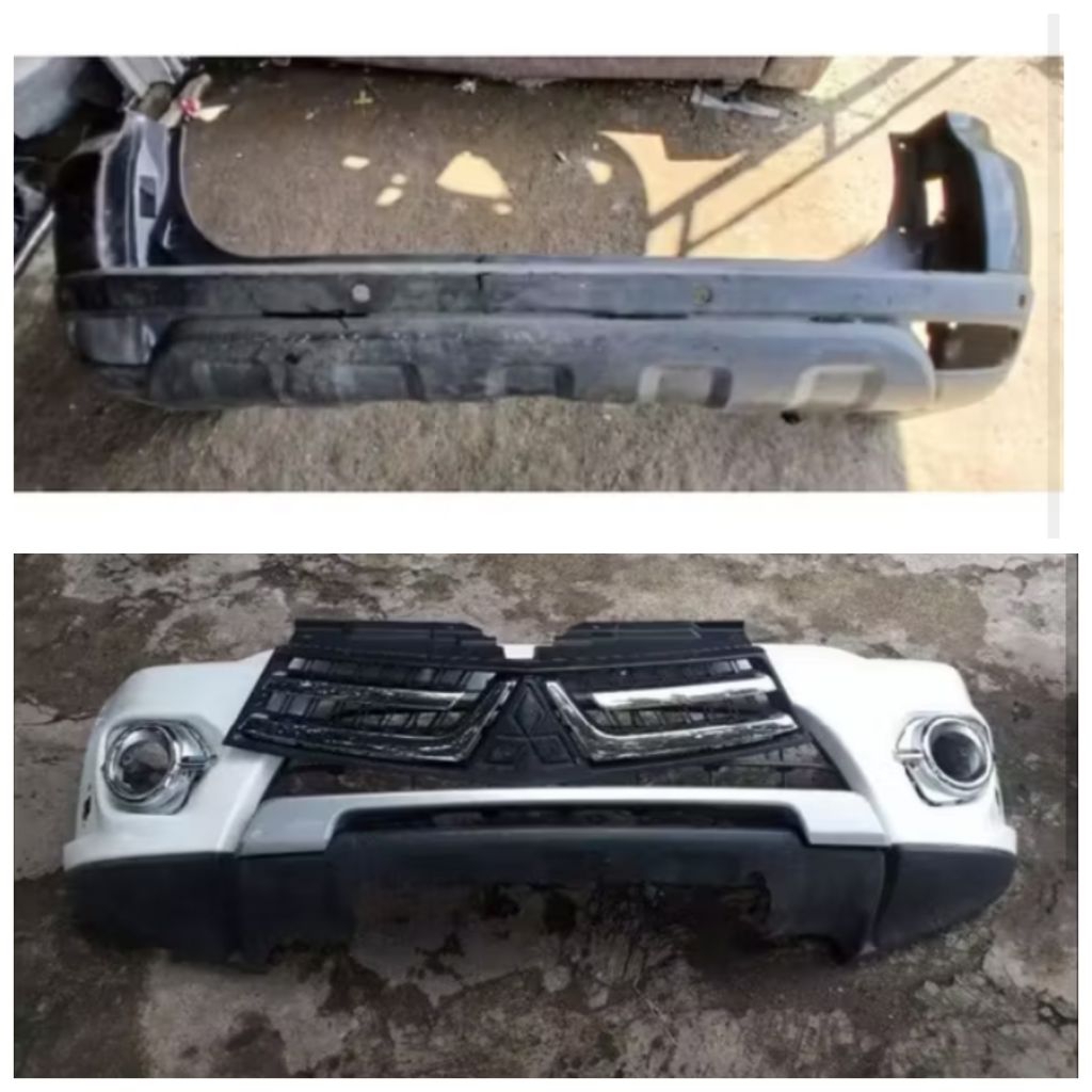 bemper depan belakang pajero 2014