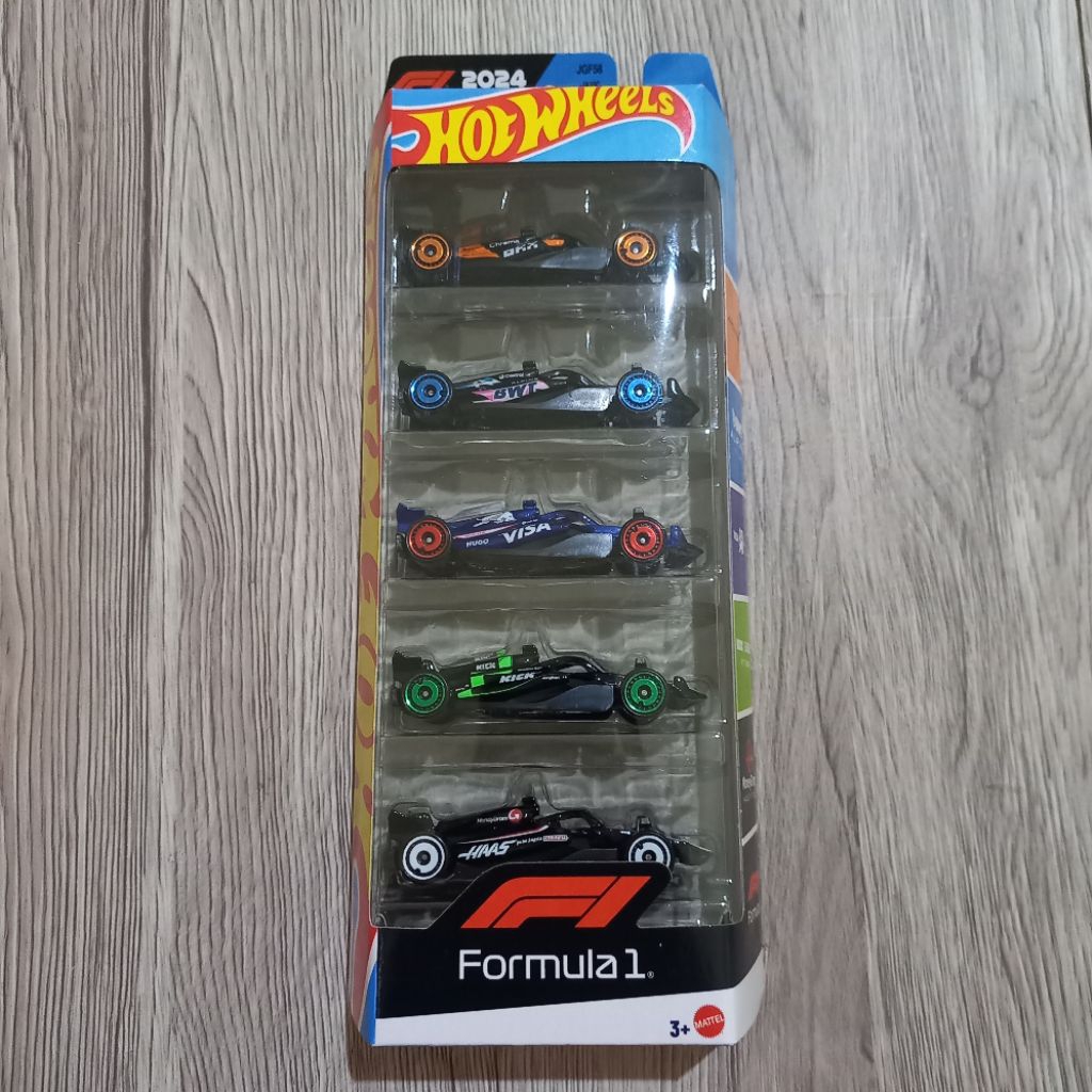 hot wheels 5 pack formula 1 F1 giftpack