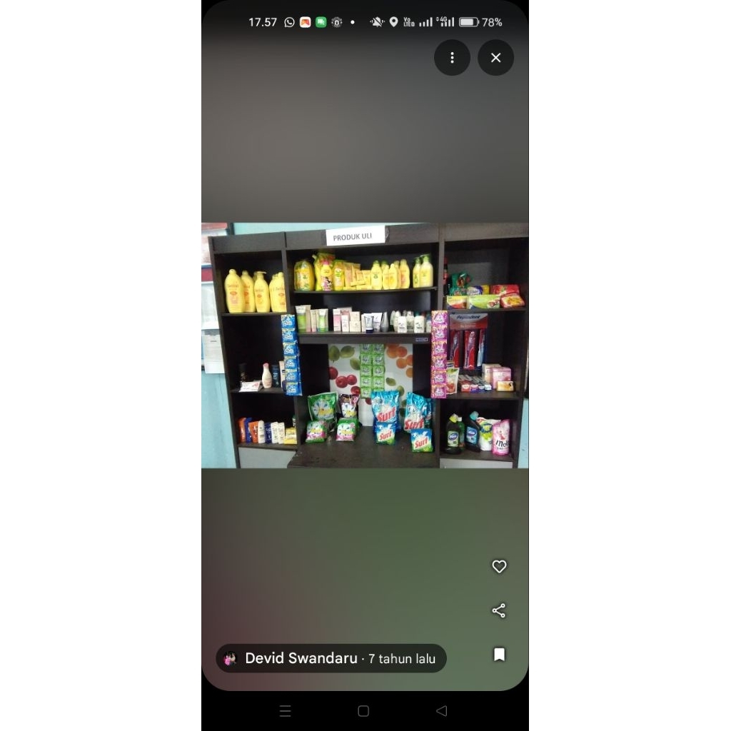 produk Unilever bersih bersinar