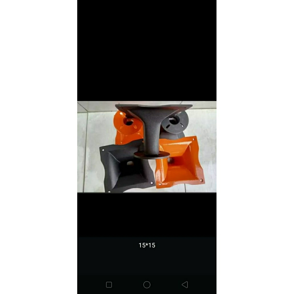 horn twiter 15×15rcf drat baut bahan diral/alumunium