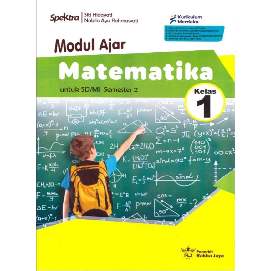 Spektra Modul Ajar Matematika untuk SD/MI Semester 2 Kelas 1