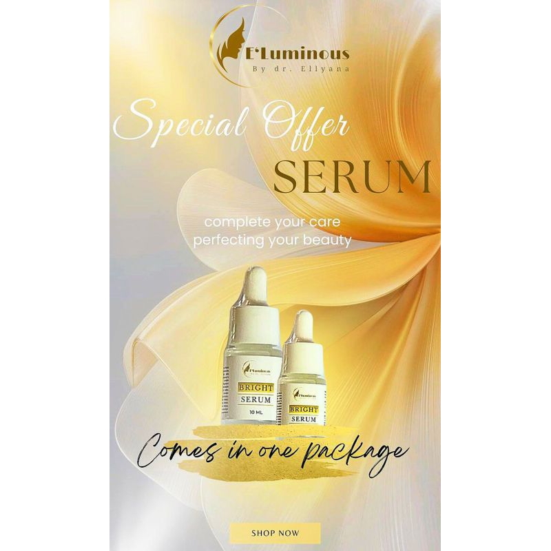 E'LUMINOUS Serum & Essence Wajah