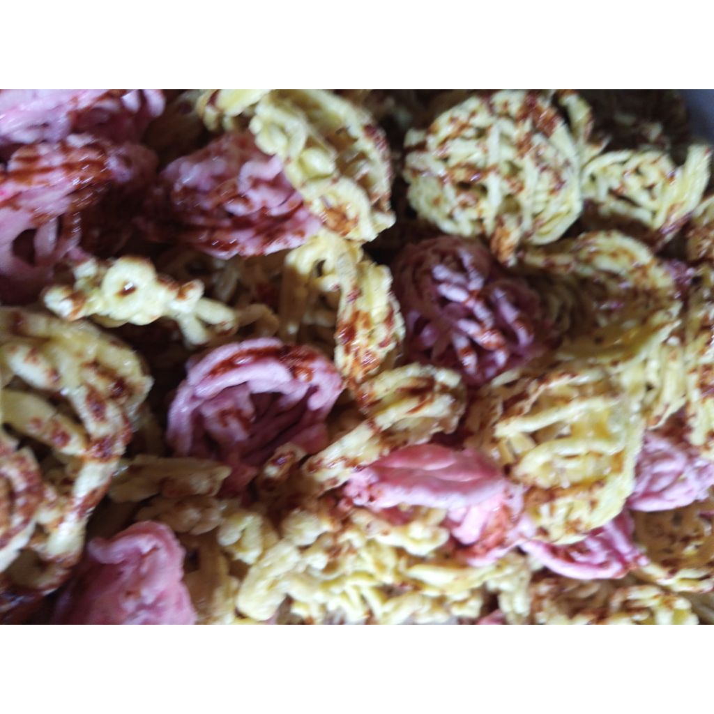 

krupuk mie goreng pasir khas tegal 250gram free bable wrab