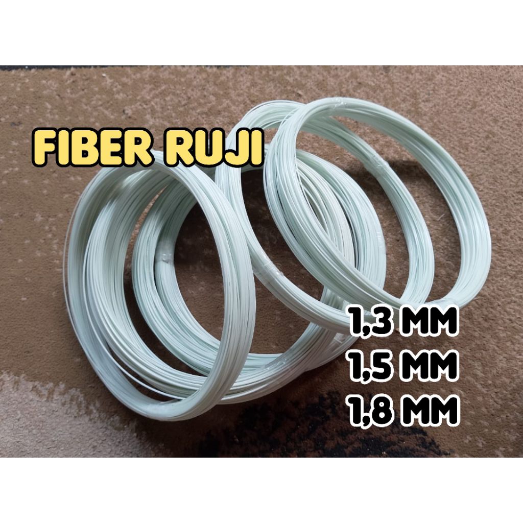 FIBER RUJI/aksesoris sangkar/layangan naga