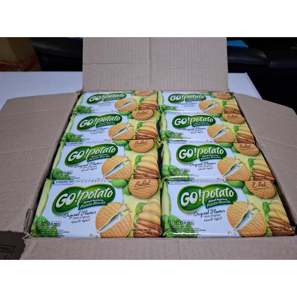 

Brio Go Potato Biskuit 56 gram