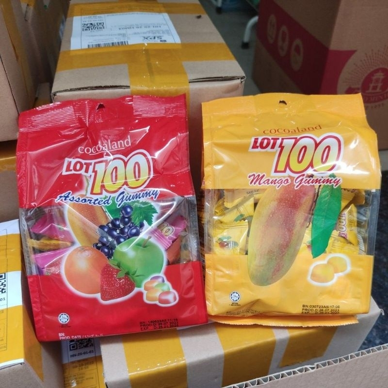 

Permen Singapore Lot 100 Gummy Candy 100g - 320g [EXP 2026] | (PRE ORDER) | PENGIRIMAN DARI JAKARTA | READYSTOCK SIAP KIRIM | Jajan Impor | Jastip Permen Snack Gula Gula Candy Original Singapore Oleh-Oleh Jastip SG Trusted Ready Stock Readystock BGS