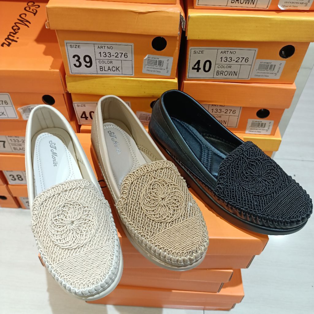 sepatu wanita loafer ST.MORITZ original matahari