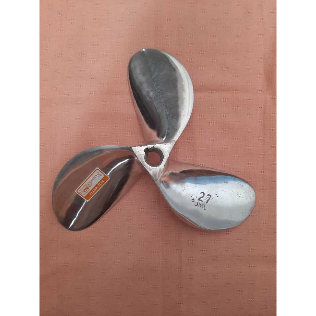 MAHKOTA "27" DAUN 3 BALING-BALING PERAHU ALUMINIUM/BALING-BALING SELEP/BALING-BALING PERAHU