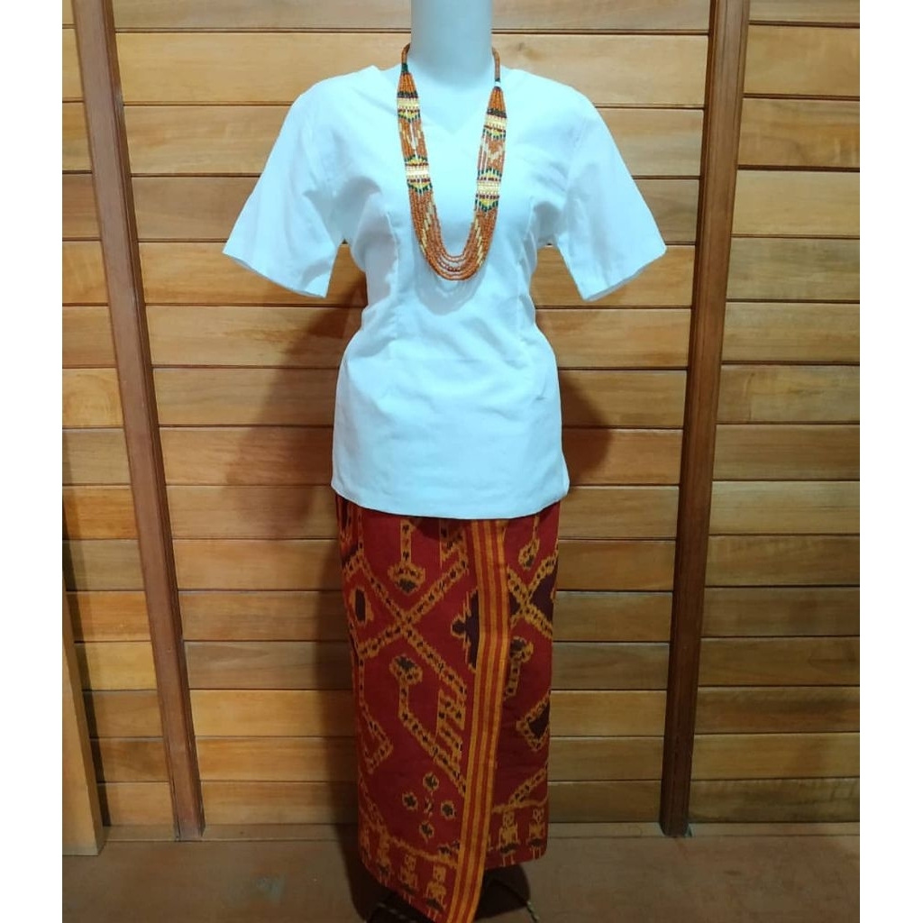 STELAN BAJU TORAJA BAJU ADAT ROK SPAN TORAJA