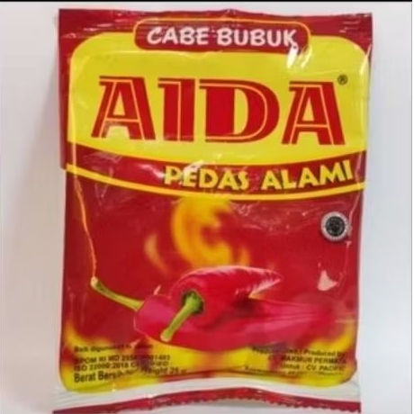 

Aida Cabe Giling Pedas Alami 25gr