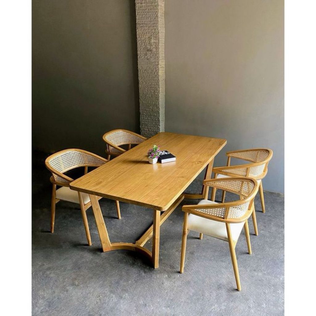 Kursi makan rotan,Kursi meja makan minimalis,kursi makan modern